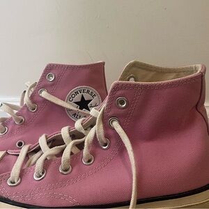 Pink Hightop Converse